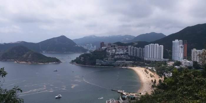 Marches : Le littoral du sud de l'île de Hong Kong