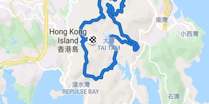 Entrainement "Flying Colours", HK trail de 22 kms organisé par Couleurs de Chine (14 mars 2020)