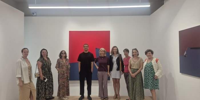 Rencontre avec l'artiste Michelle Fung chez Sin Sin Fine Arts et Visite de la galerie WKM