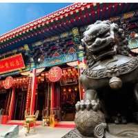 Visites des temples Wong Tai Sin et Chi Lin 