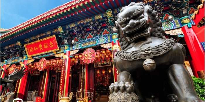 Visites des temples Wong Tai Sin et Chi Lin 
