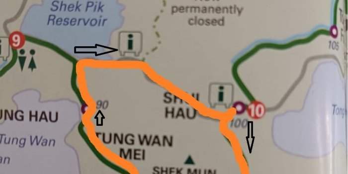 MARCHE ANNULEE _ Lantau - Boucle autour de Shui Hau sur le Lantau Trail (section 9 et partie de la section 10)